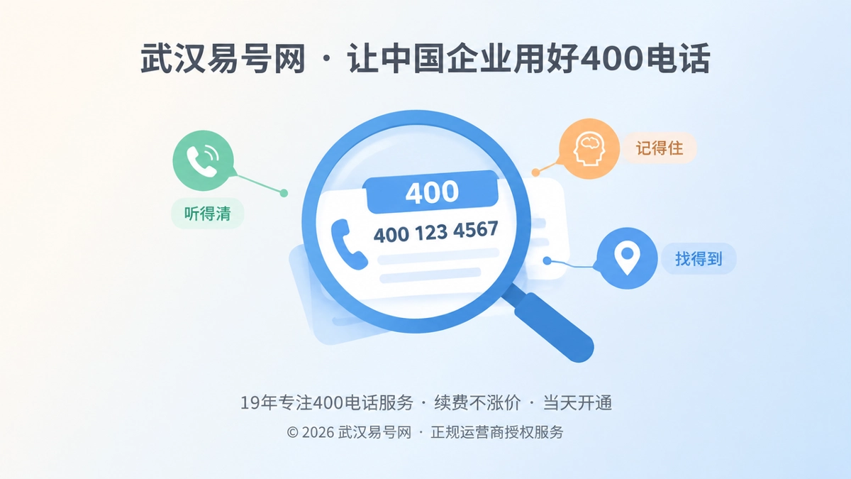 2026年400电话选号指南：先解决听得清、记得住、找得到